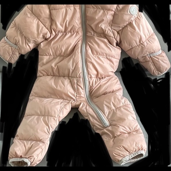 Pink Michael Kors snow suit size 6-12 months. Basically brand new. - Picture 2 of 2